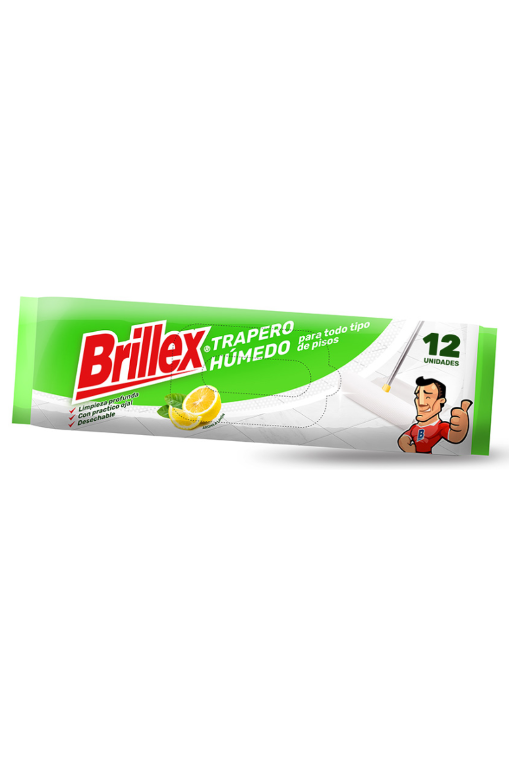 Trapero Húmedo Brillex 12un - Variedades