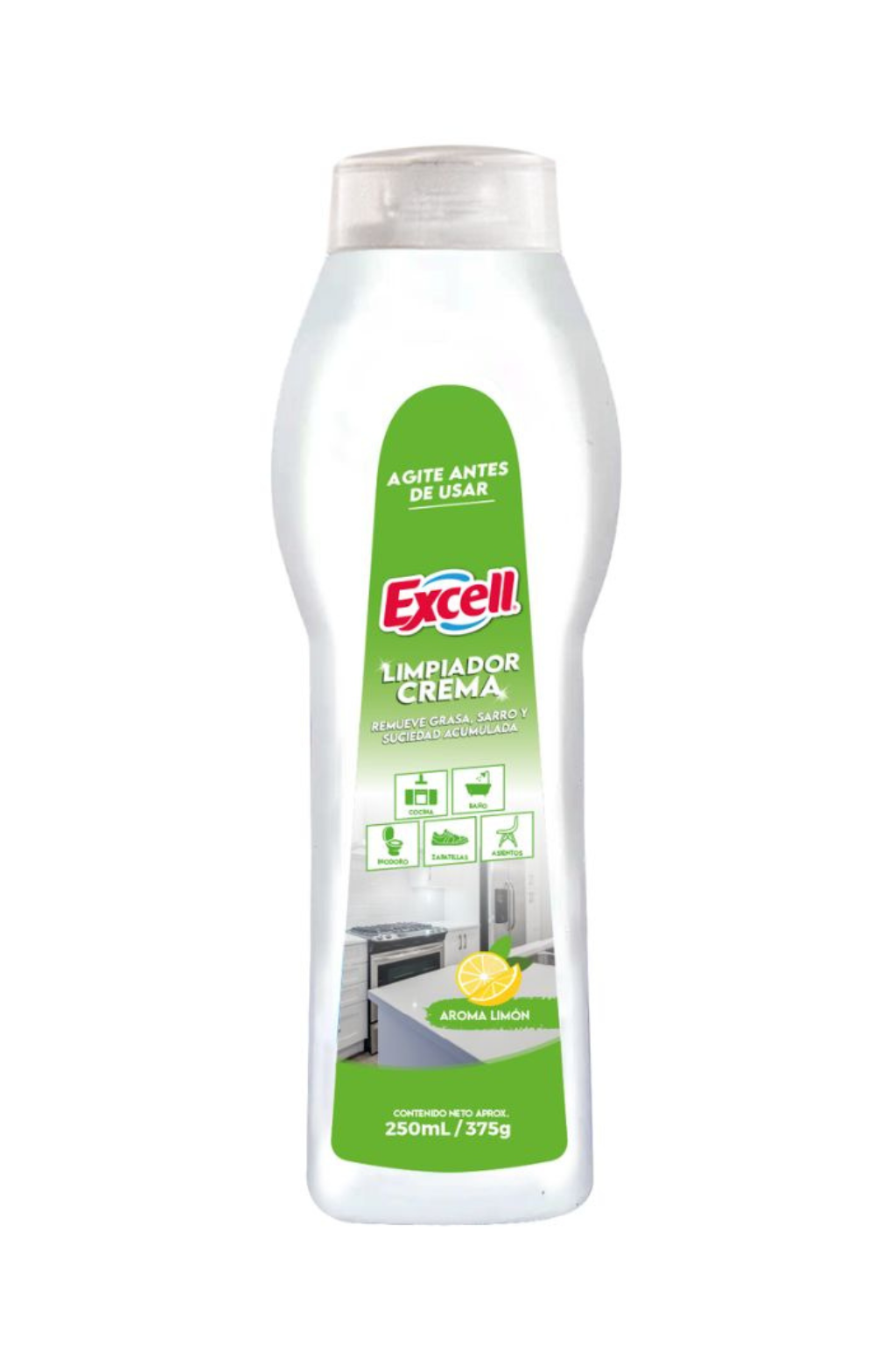 Limpiador en Crema Excell 250 ml
