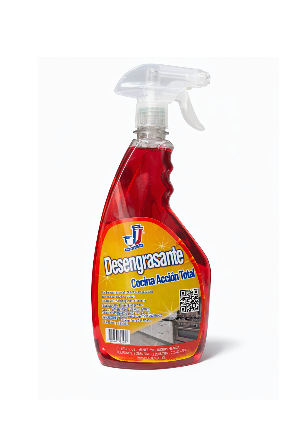 Desengrasante Cocina Acción Total JJ 500 ml