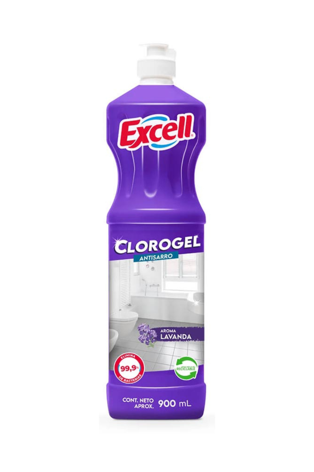 Clorogel Excell 900 ml Antisarro