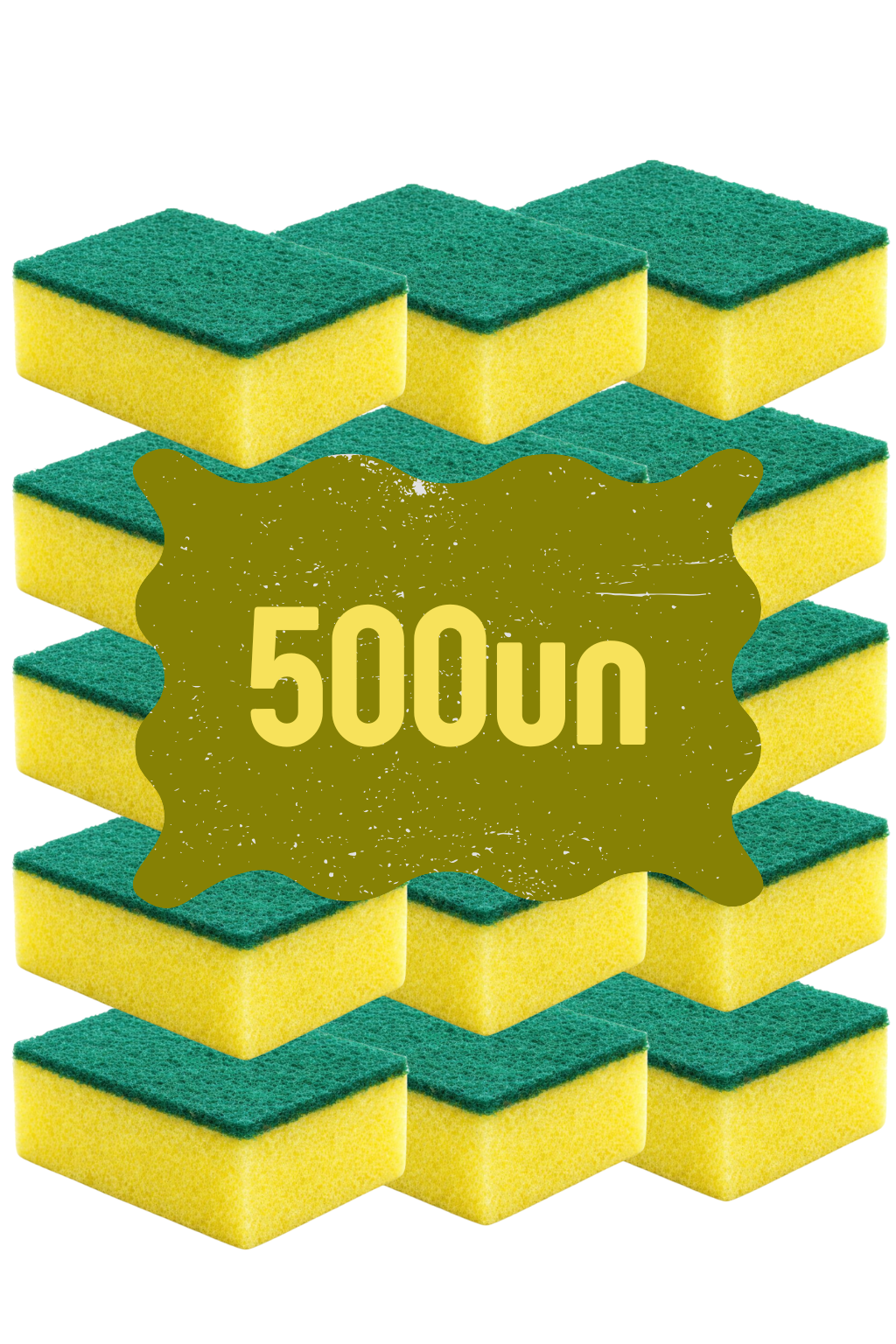 Esponja Lisa EMBALAJE 500un