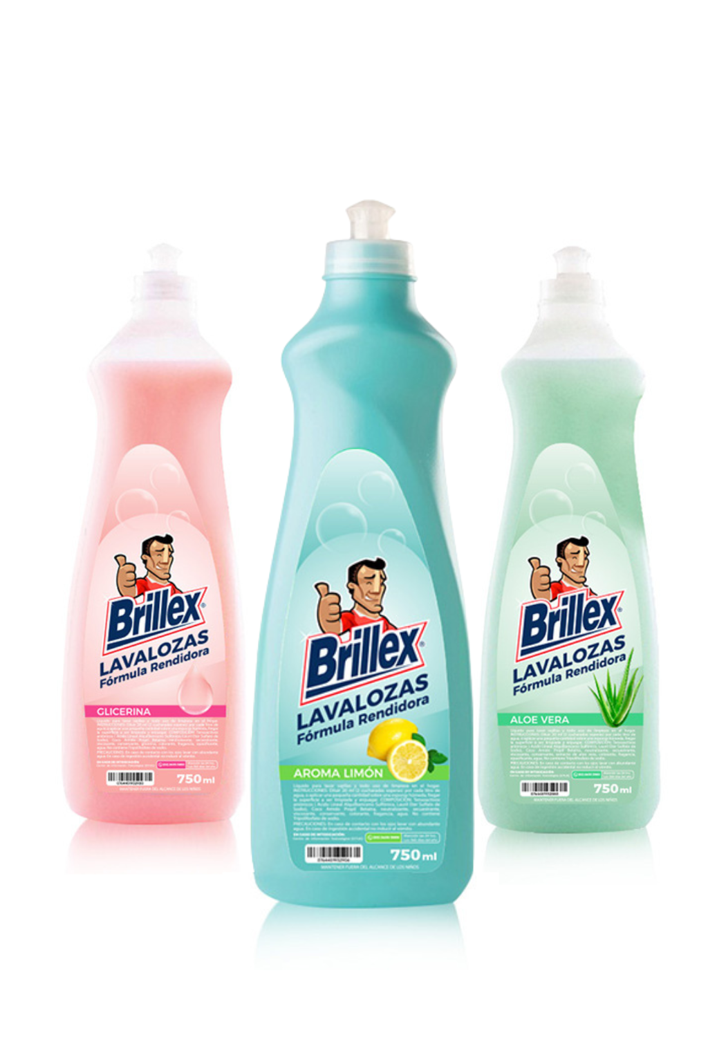 Lavalozas Brillex 750ml - Variedades