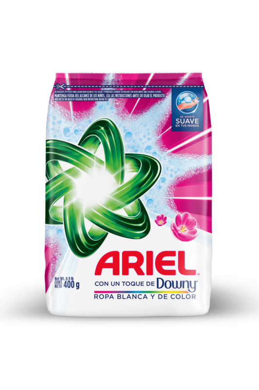 Detergente en Polvo Ariel con Downy 400 g