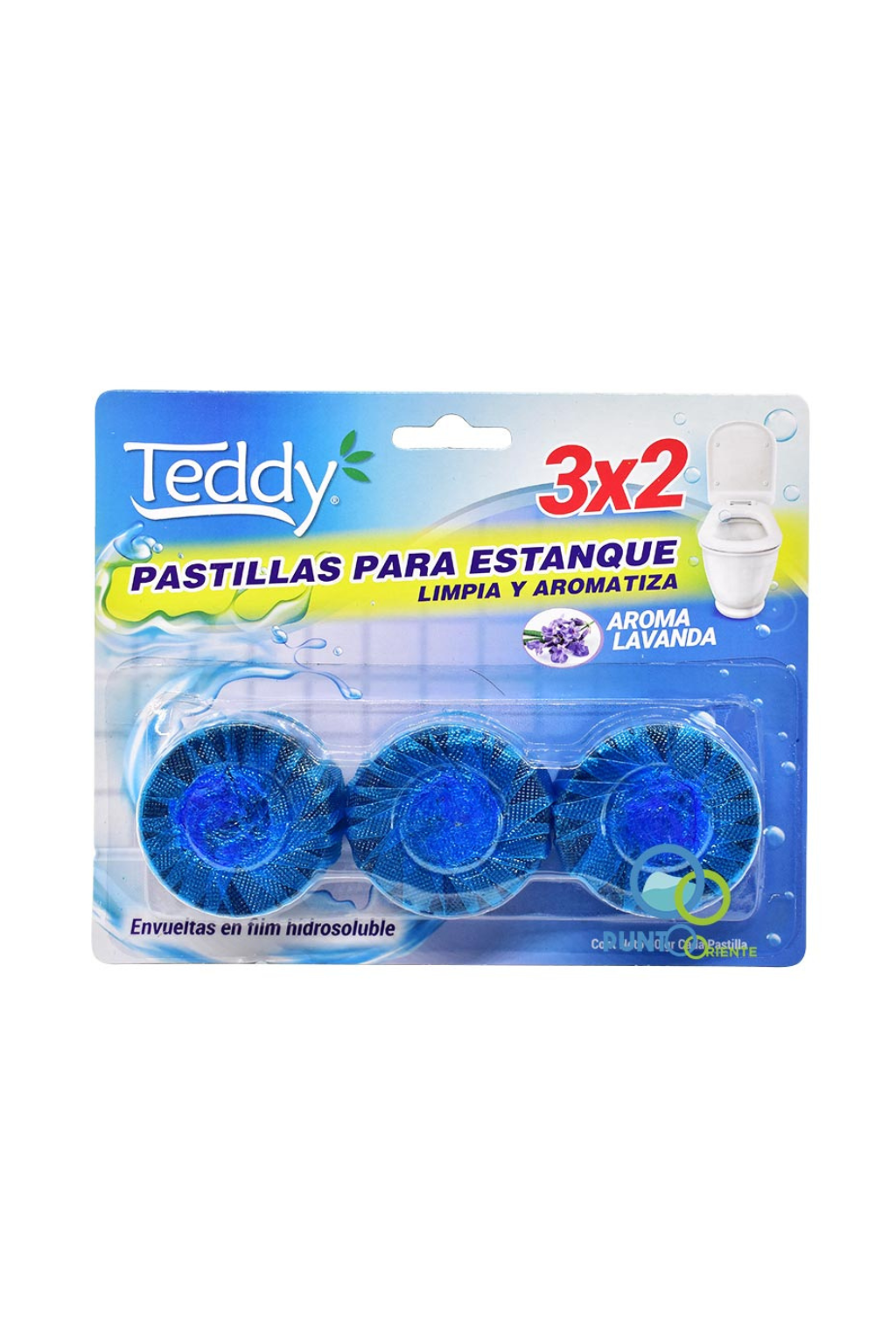 Pastillas para Estanque WC Teddy Lavanda