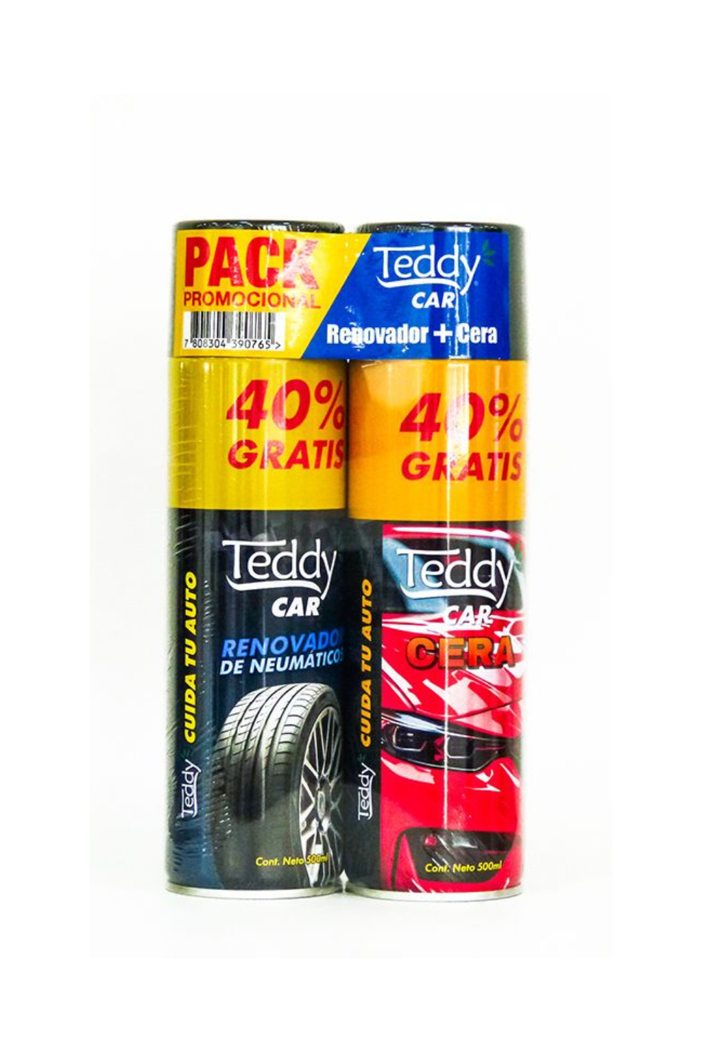 Pack Renovador de Neumáticos + Cera Teddy