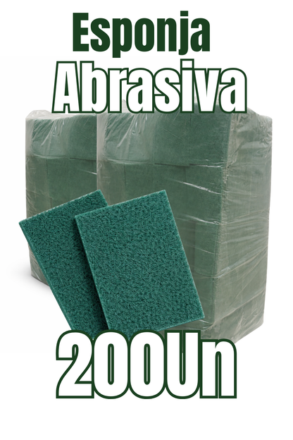 Esponja Abrasiva EMBALAJE 200un