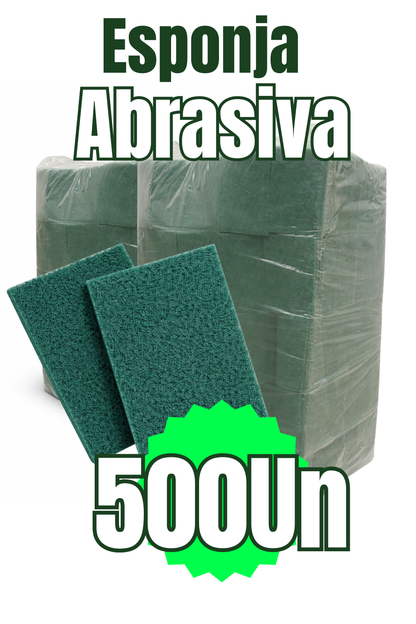 Esponja Abrasiva EMBALAJE 500un
