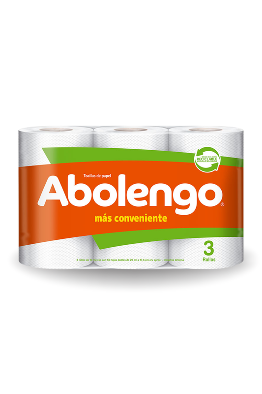 Toalla De Papel Abolengo 24 rollos X 10m