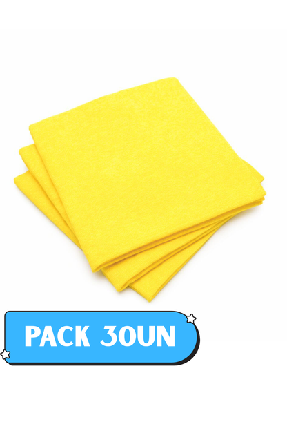 Paño Amarillo Multiuso Pack 30un