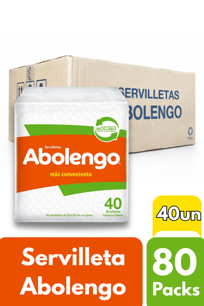Servilletas Abolengo CAJA 80x40UN