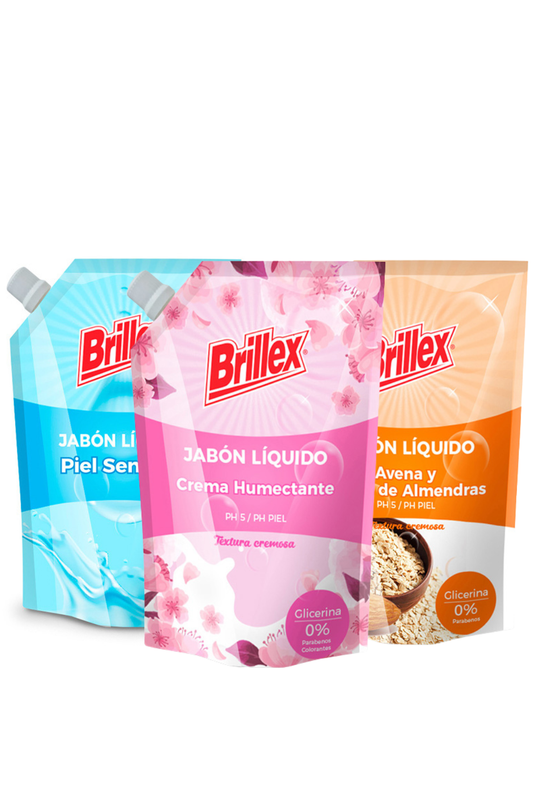 Jabón Líquido Brillex 750 ml Variedades