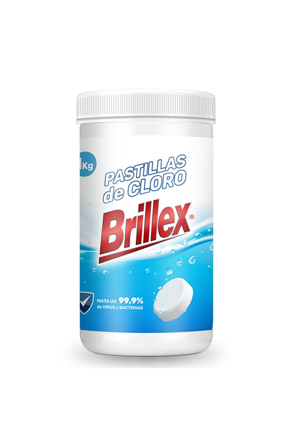 Pastillas de Cloro Brillex 1Kg