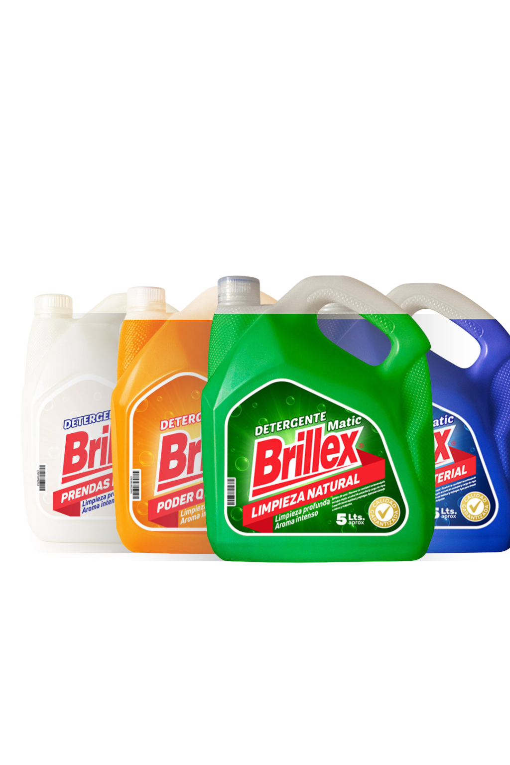 Detergente Líquido Brillex Matic 5 Litros – Variedades