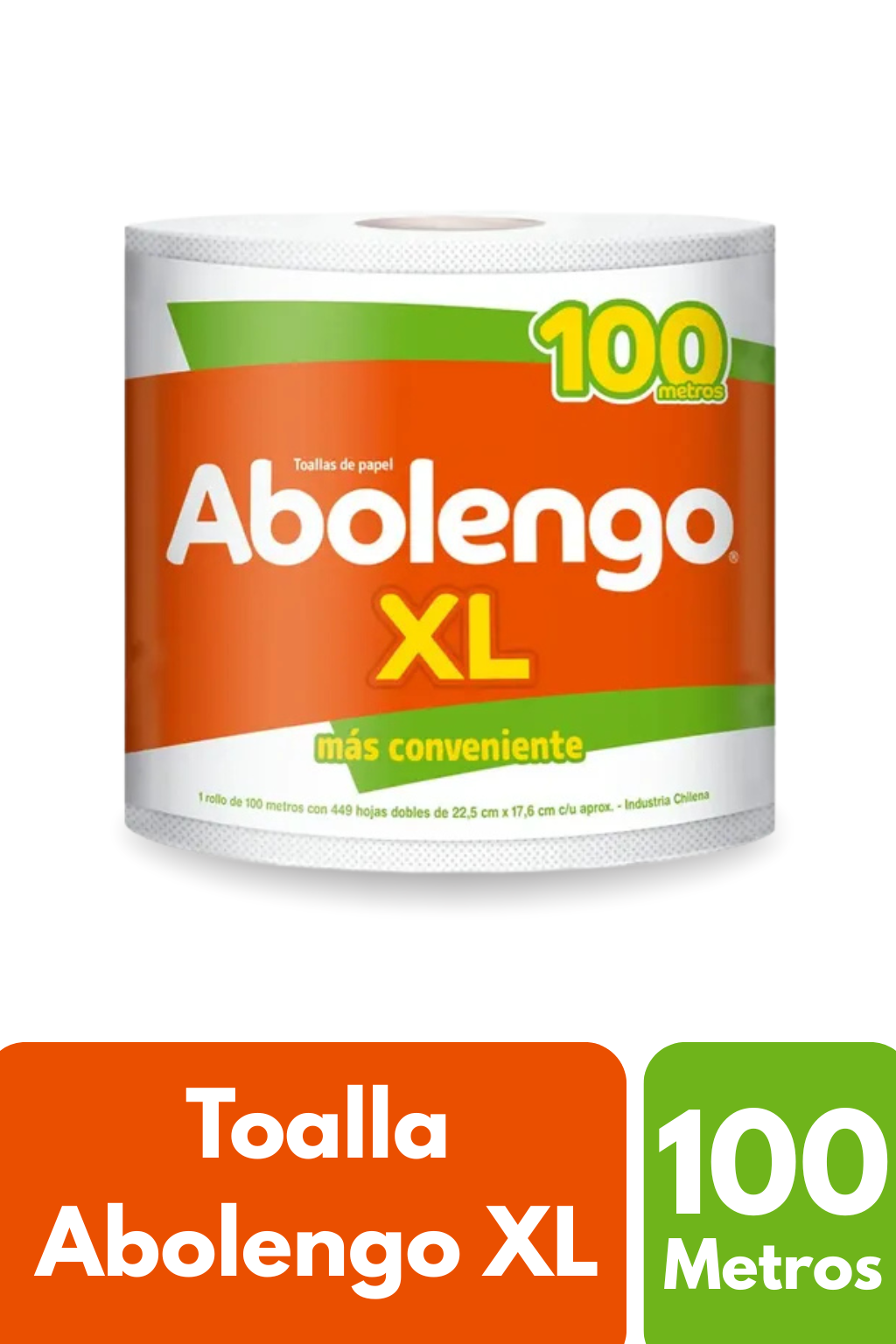 Toalla de Papel Abolengo XL 100 Metros